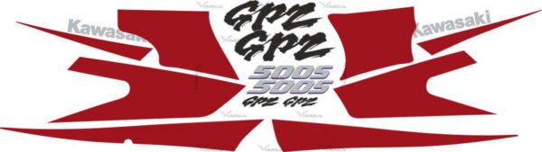 Decals for Kawasaki GPZ-500-S 1999-2001