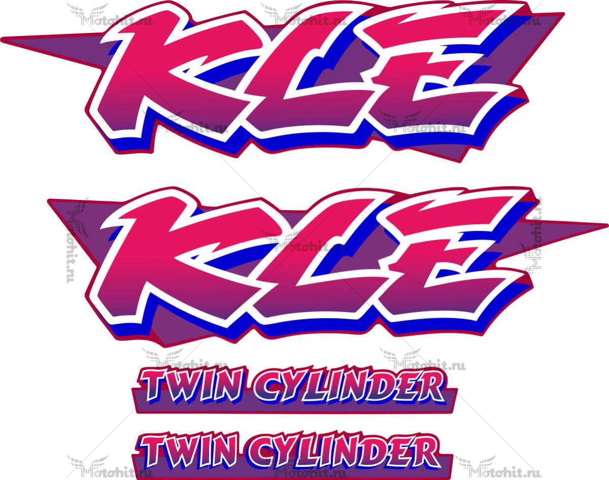 Decals for Kawasaki KLE-500 1990-1994