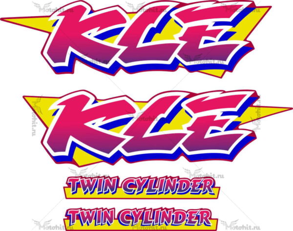 Decals for Kawasaki KLE-500 1990-1994