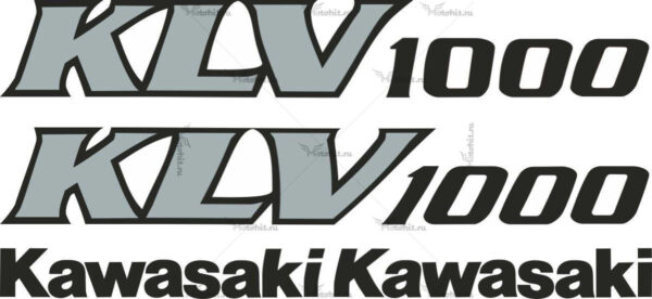 Decals for Kawasaki KLV-1000 2004-2006