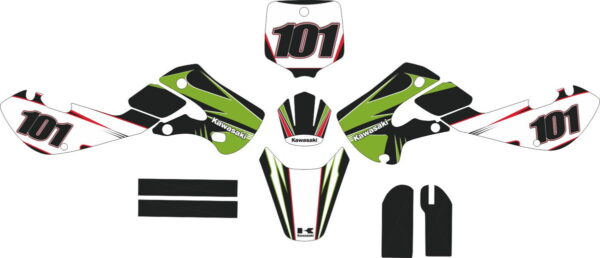 Decals for KAWASAKI KX-65 2000-2017 2