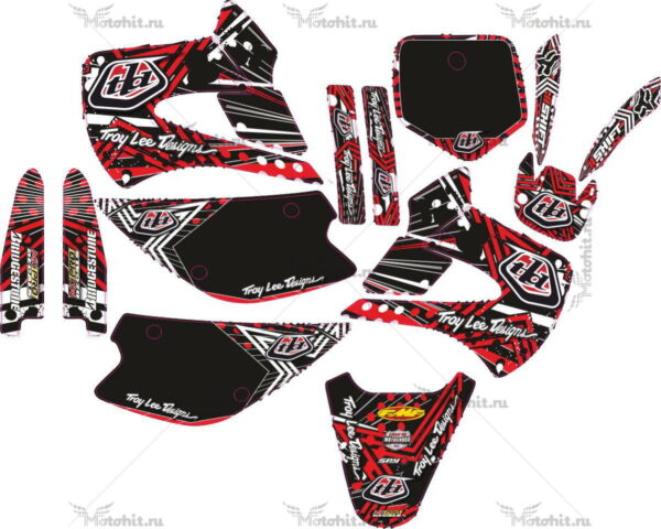 Decals for Kawasaki KX-85-100 1998-2013 TROY