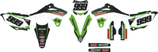 Decals for KAWASAKI KX-250F 2013-2016
