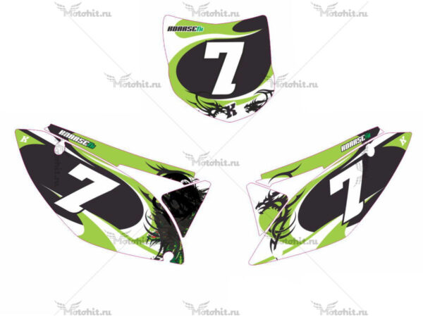 Decals for Kawasaki KXF-450 2009-2012