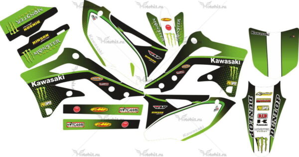 Decals for Kawasaki KXF-450 2013-2015
