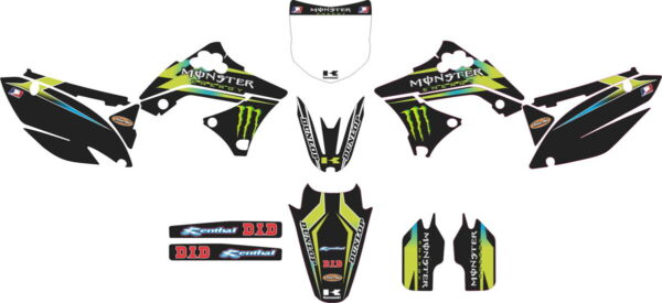 Decals for KAWASAKI KX-450F 2009-2012