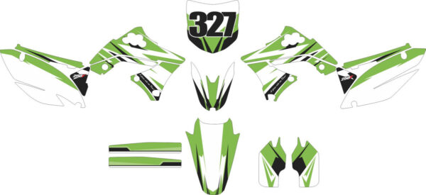Decals for KAWASAKI KX-450F 2009-2012 DANIEL