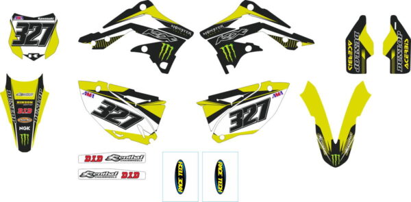 Decals for KAWASAKI KX-450F 2012-2015