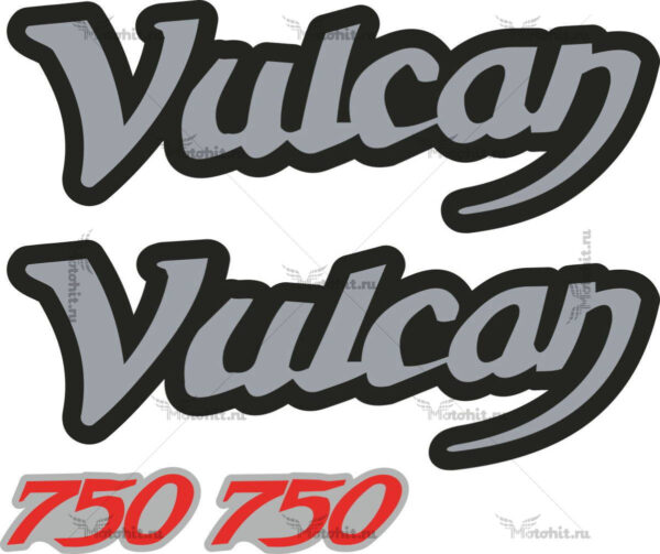 Decals for Kawasaki VN-750 Vulcan 2001+