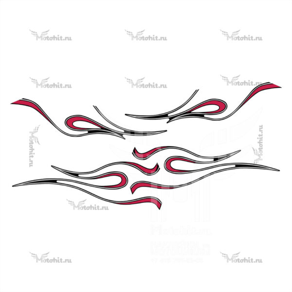 Decals for Kawasaki VN-1600 Vulcan 2007