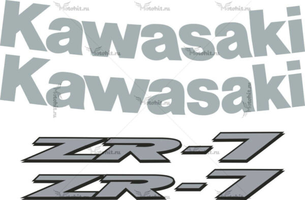 Decals for Kawasaki ZR-7 1999-2003