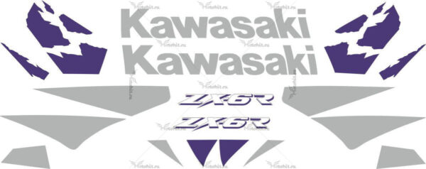 Decals for Kawasaki ZX-6R 1996 2