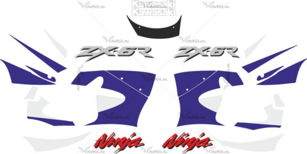 Decals for Kawasaki ZX-6R 1999