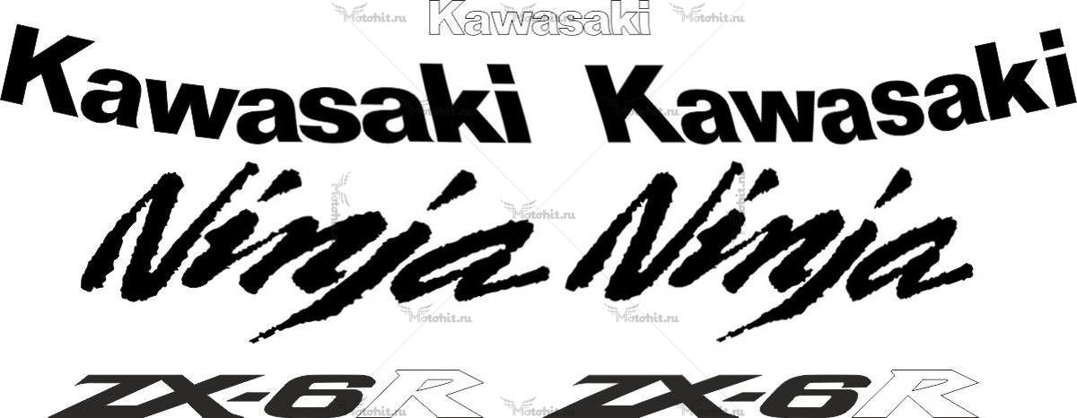 Decals for Kawasaki ZX-6R 2009