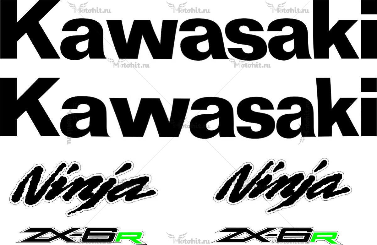 Decals for Kawasaki ZX-6R 2010