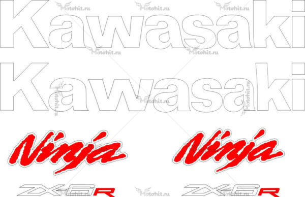 Decals for Kawasaki ZX-6R 2011