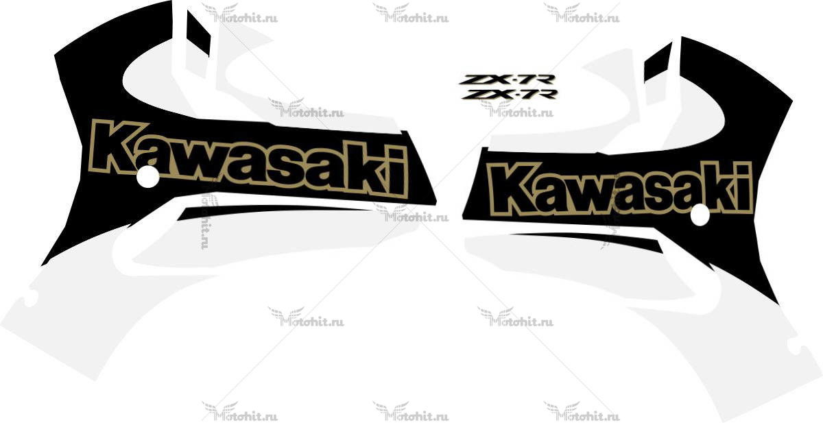 Decals for Kawasaki ZX-7R 2001