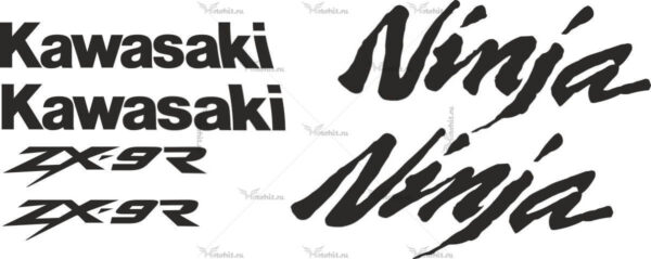 Decals for Kawasaki ZX-9R 14-STICKER