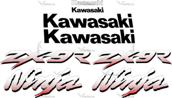 Decals for Kawasaki ZX-9R 1994 1995