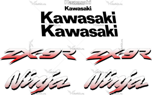 Decals for Kawasaki ZX-9R 1996