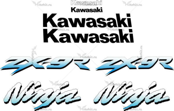 Decals for Kawasaki ZX-9R 1997