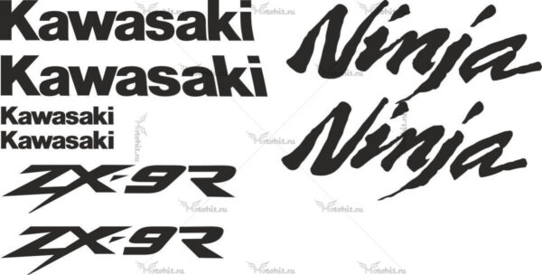 Decals for Kawasaki ZX-9R 1998-2
