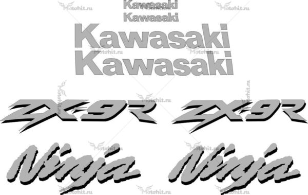 Decals for Kawasaki ZX-9R 1999