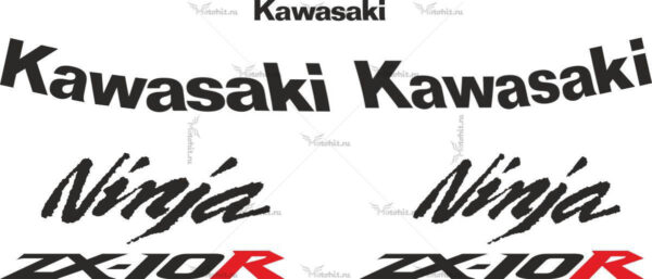 Decals for Kawasaki ZX-10-R 2006