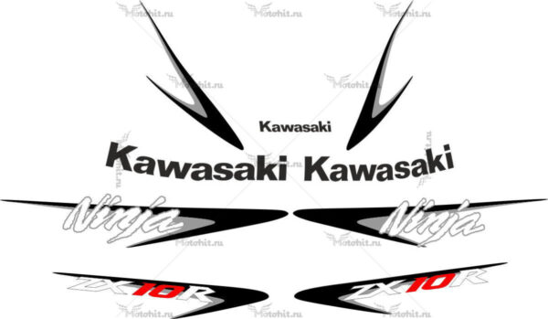 Decals for Kawasaki ZX-10-R 2007
