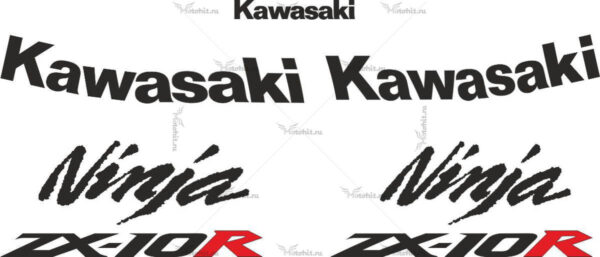 Decals for Kawasaki ZX-10-R 2007 LIGHT