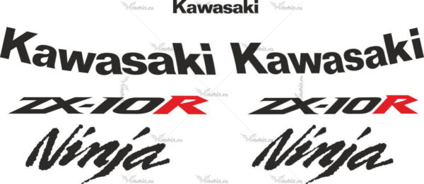 Decals for Kawasaki ZX-10-R 2010
