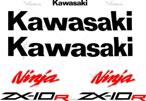 Decals for Kawasaki ZX-10-R 2011