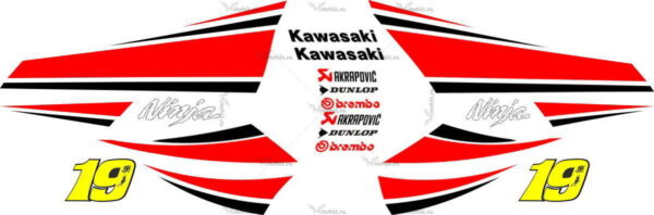 Decals for Kawasaki ZX-10-R CASADO