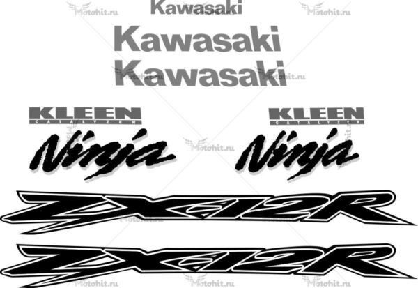 Decals for Kawasaki ZX-12-R 2000-2005