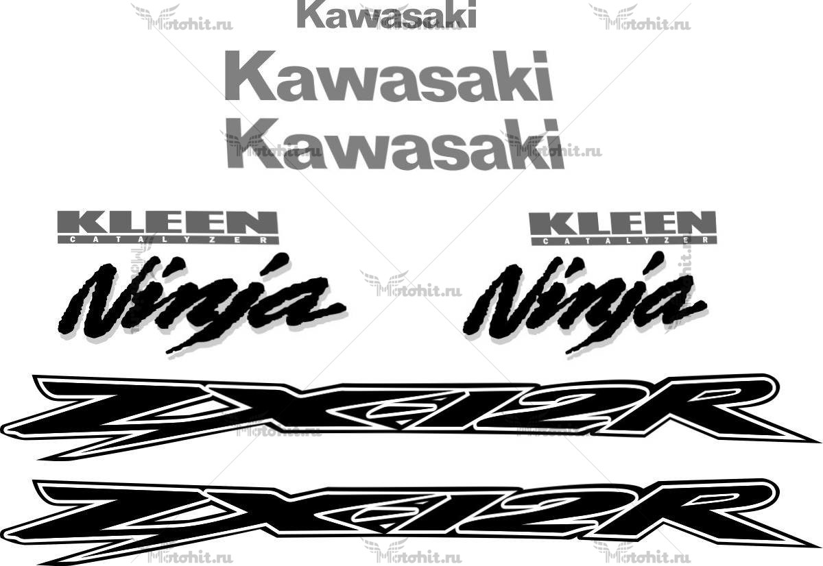 Decals for Kawasaki ZX-12-R 2000-2005