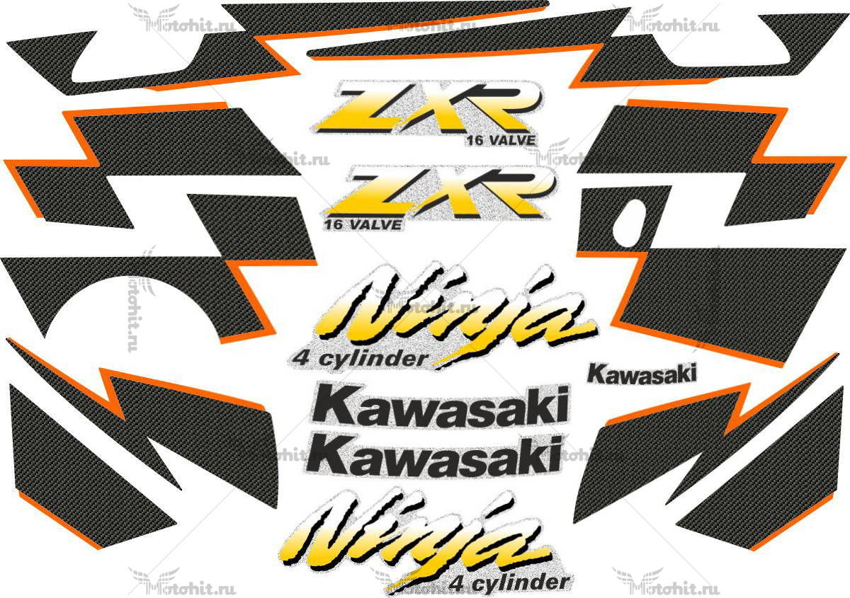 Decals for Kawasaki ZX-250