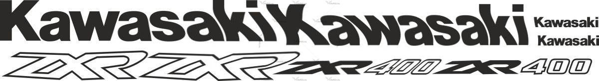 Decals for Kawasaki ZXR-400 1992