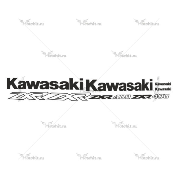 Decals for Kawasaki ZXR-400 1994