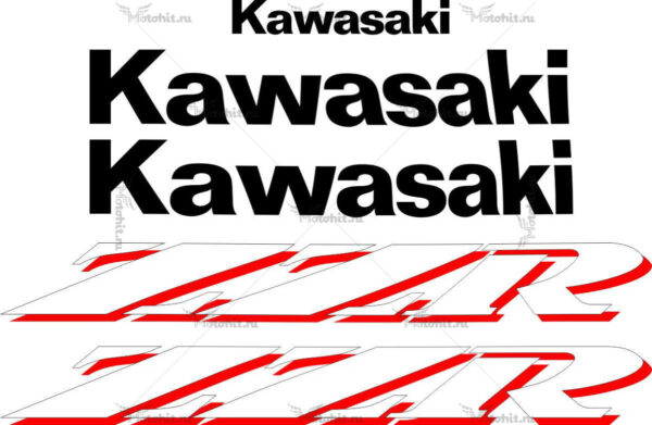 Decals for Kawasaki ZZR-250 1990-2006