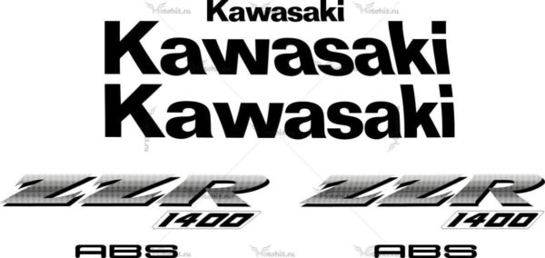 Decals for Kawasaki ZZR-1400 2010