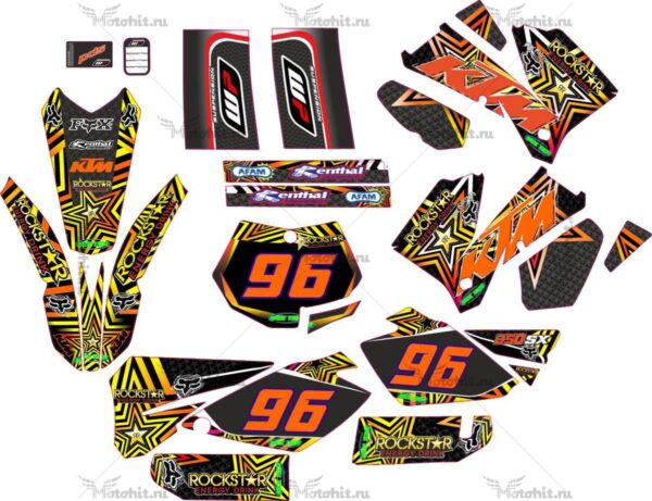 Decals for KTM X2-250