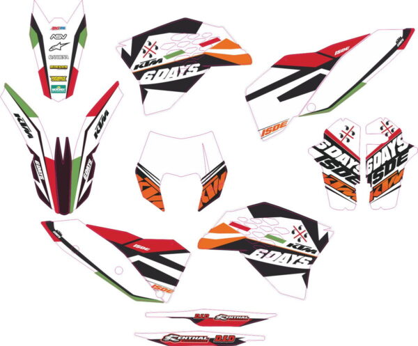 Decals for KTM EXC 2008-2011 06
