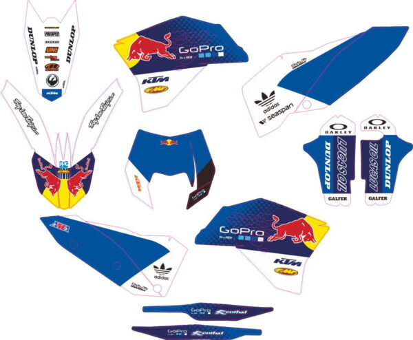 Decals for KTM EXC 2008-2011 09