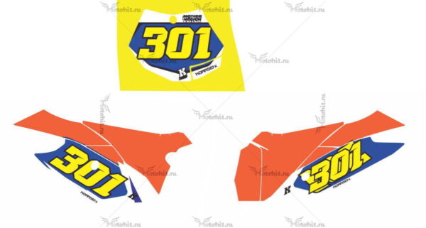 Decals for KTM EXC-300 2012-2013