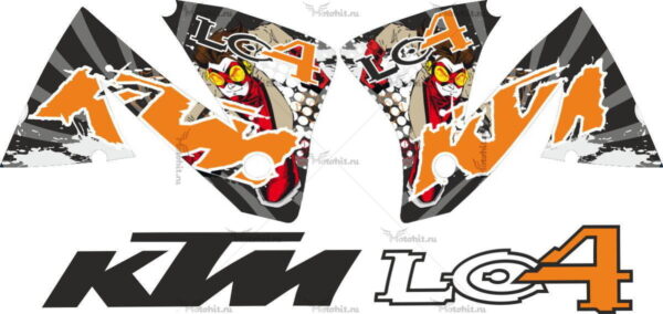 Decals for KTM LC4 IMPULS