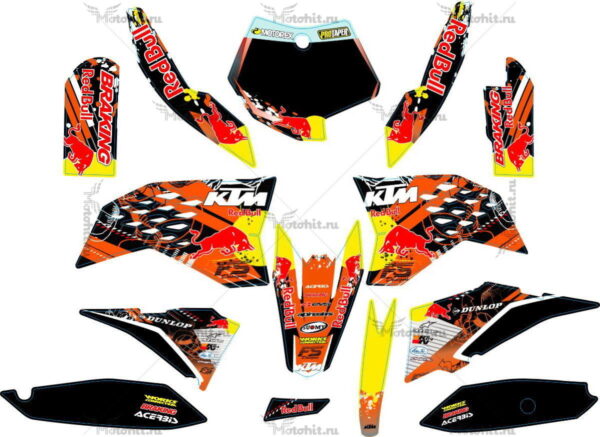 Decals for KTM SX-65 2009-2015