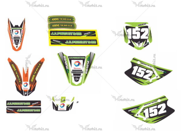 Decals for KTM SX-65 2010 HOANI