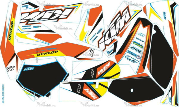 Decals for KTM SX-85 2006-2012
