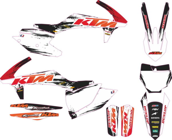 Decals for KTM SXF-450-250 2016-2018 10