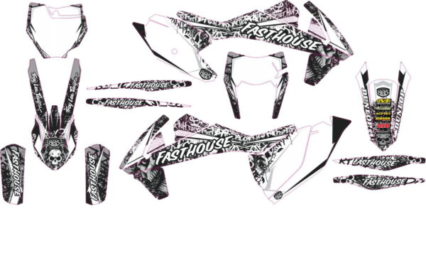 Decals for KTM SXF-450-250 2016-2018 25